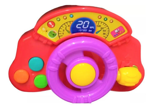 Mini Tablero De Actividades Luz Sonido Ok Baby Jeg Okbb0106 3