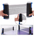 Tu Bazar Virtual UY Foldable Ping Pong Set with Retractable Net, 3 Balls and 2 Paddles 1