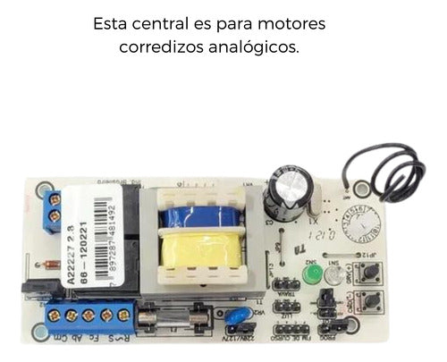 PPA Central Plate POP Motor Automatic Gate Analog 6