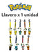 Juguetería Universe Llavero Leafeon De Goma Pokémon Evolución Regalo Ideal 5