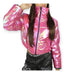 Shimmery Puffer Jacket for Kids Lined with Fleece 4
