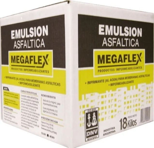 Megaflex Asphalt Emulsion Paint 18 Kg Roof Primer 0