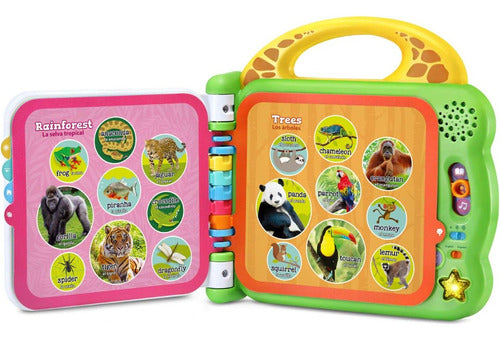 Leap Frog Libro 100 Animales Bilingüe 80-609549 1