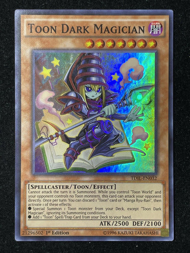 Yu-Gi-Oh! Toon Dark Magician - Super Rare - Yugioh! 0