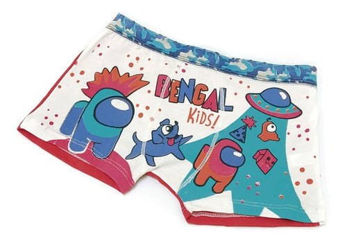 Bengal Boxers Nene Estampados Calzoncillos Infantiles Pack X 3 Niño 1