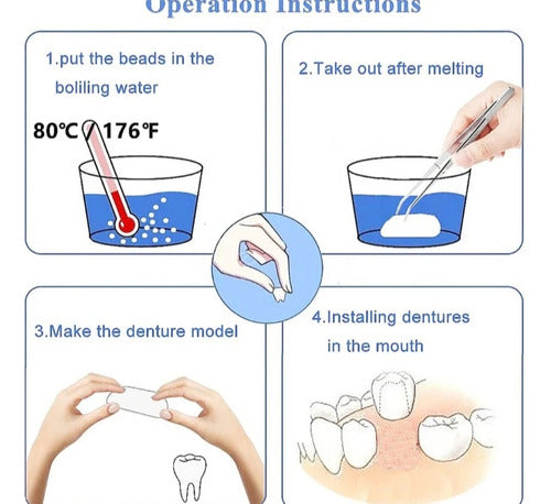 Moldeable Dental Temporary Filling Repair 3