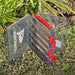 Caster Double Faced Lure Box with 12 Divisions 21x17x5cm 1