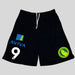 Polyester Norwich English Soccer Shorts with Number - Ideal for Teams 0