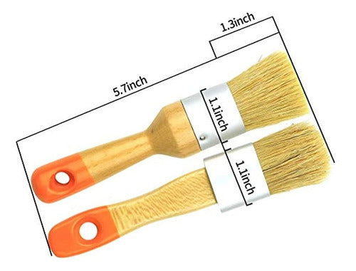 Maxman Juego De Pinceles De Tiza Y Cera, Para Sillas, Pintura De Ti 2