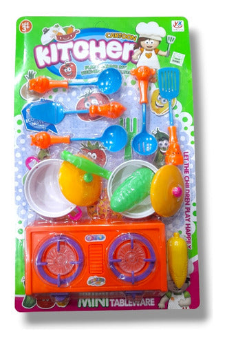 Toy Kitchen Set with Battery Operation 0