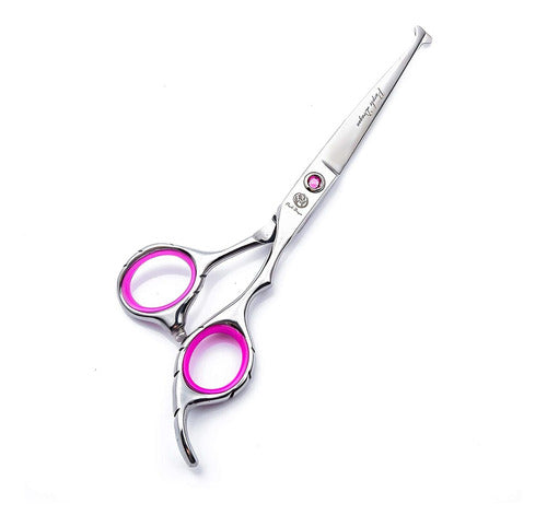 Purple Dragon Hair Cutting Scissors 15cm Round Tip Safe for Kids 0