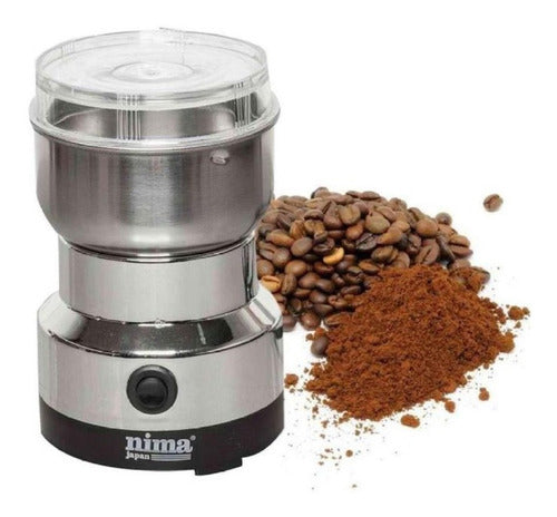 El Rey de las Ofertas Electric Coffee Grinder Stainless Steel Spices Beans 0