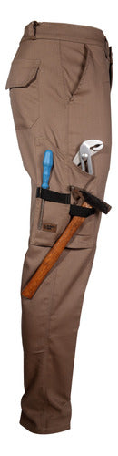 Security Cargo Pants Work Gabardine Tool Holder 1