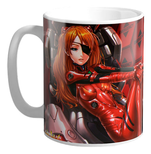 Animefan_ar Ceramic Mug Evangelion Anime 0