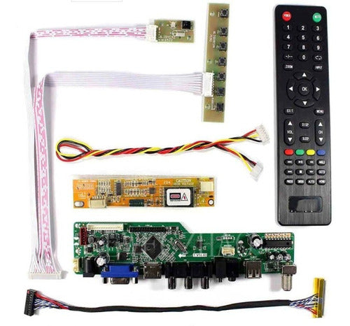 Placa Controlador Tv Lcd Tv56 B154ew02 0