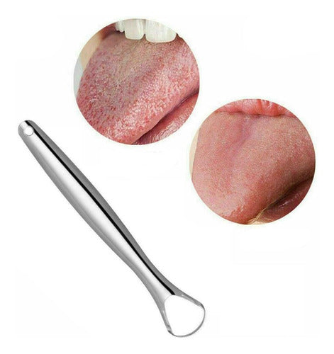 Atrix Stainless Steel Tongue Cleaner Lingual Scraper 1