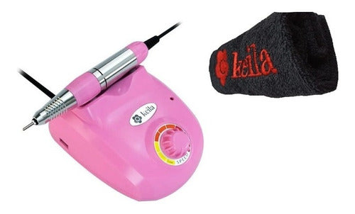 Keila Beauty Professional Manicure Pedicure Drill Kit + Black Towel 5