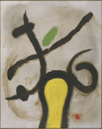 Joan Miró - Femme Assise - Mujer Sentada - Poster 45x30 Cm 0