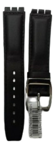 Morellato Watch Band for Swatch 2740.56 Black Satin 0