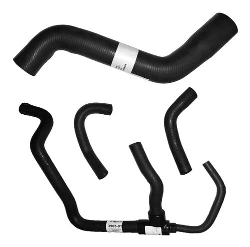 Complete Chevrolet Classic 1.4 2013 2014 2015 Water Hose Kit 2