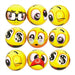 12 Pelotas Emoticones  6 Variedades  63mm Excelente Producto 3