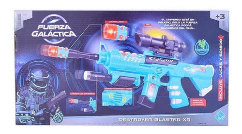 Galactic Force Destroyer Blaster XR Gun with Light, Sound, and Movement 3
