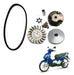 Polia Rolete Correia Yamaha Neo 115 2010 2011 2012 2013 2014 1