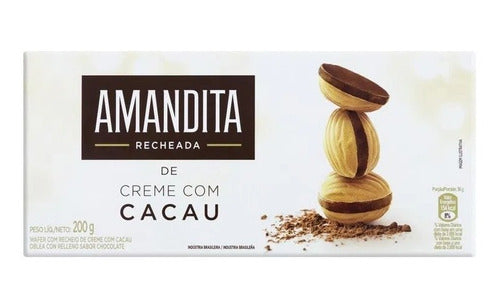 Amandita - Oblea Con Chocolate - Lacta - Brasil - Chocolate 1