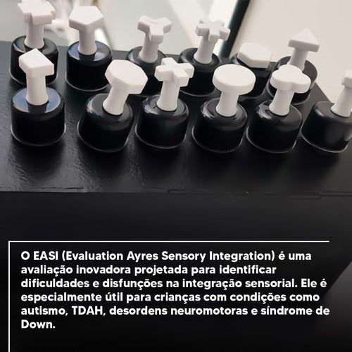 Suporte Para Teste Easi Em Mdf Integração Sensorial Formas 4