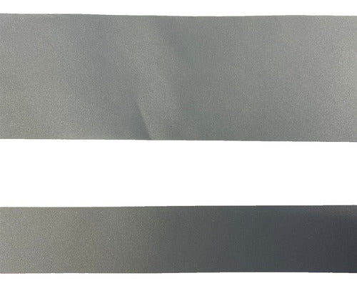 Cinta Reflectiva Gris - Textil Para Coser, 2.5cm X 10mts 1