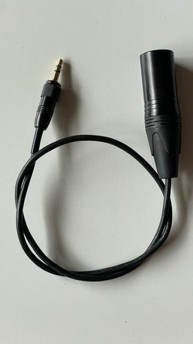 Generic G3 G4 Miniplug Rosca XLR Canon Cable for Sennheiser 1