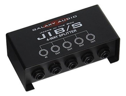 Galaxy Audio Jibs 4 Way 1/4  Splitter 0