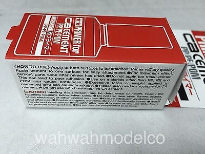 Imprimación De Tamiya 87180 Para Ca Cemento Pp/pe/pom 10ml 3