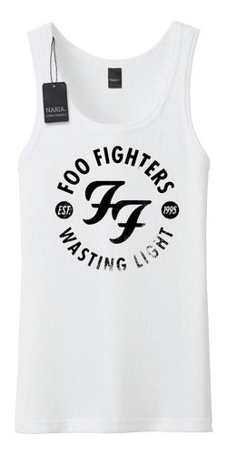 Foo Fighters Men's Tank Top Art Logo - Muff3 0