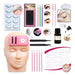 Practice Eyelash Hair by Hair Makeup Kit with Mannequin 0