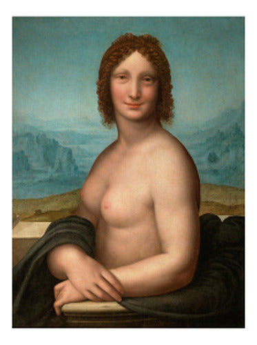 Monna Vanna - Leonardo Da Vinci - Lámina 45x30 Cm. 1