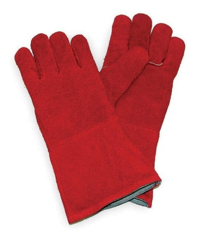 DPS Guantes Para Soldador Profesional 35cm 0