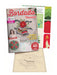 Christmas Embroidery Magazine + Fabric + Embroidery Hoop Full Size Kit 1