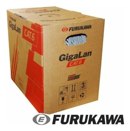 Furukawa Cable UTP Gigalan X 30 Meters Cat.6 Grey 1