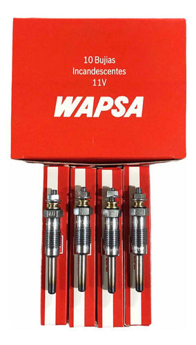 Wapsa Glow Plugs for Fiat Duna 1.7 Diesel 0