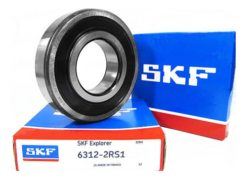 SKF Rodamiento 6312 - 2RS1 (60mm X 130mm X 31mm) 0