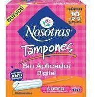 Nosotras Pack X 6 Unid. Tampones Super 8 Un 0