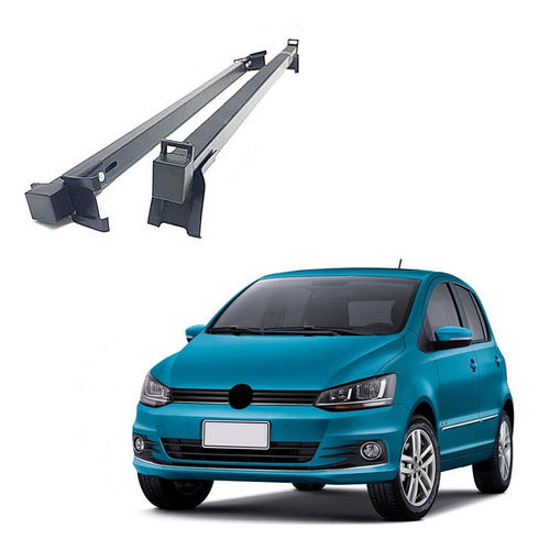 Metalivia Roof Railing Bars Vw Fox 5 Doors 0