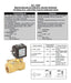 Genebre 1/2" NC Electromagnetic Valve with Coil and Connector - Art4020 5