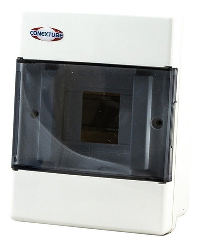 Conextube Luxury 4 Module IP40 Exterior Box with Fume Door 2