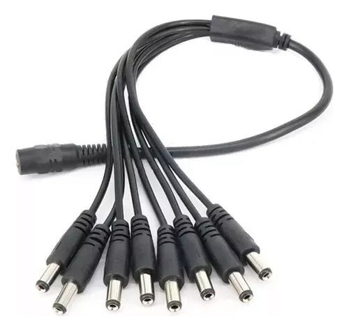 Splitter De Poder Para Cámaras Cctv De 1 Hembra A 8 Macho 0