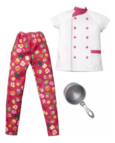 Barbie Chef Outfit by Mattel Original 1