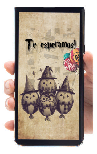 Tarjeta Digital Cumpleaños - Hogwarts / Harry Potter - 2