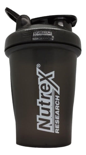Nutrex 400ml Shaker with Anti-Lump Grid Mixing Cup 0