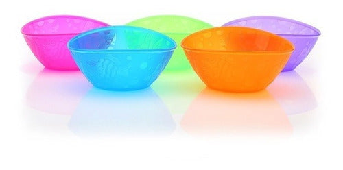 Baby Innovation Colorful Stackable Bowls Set of 5 0